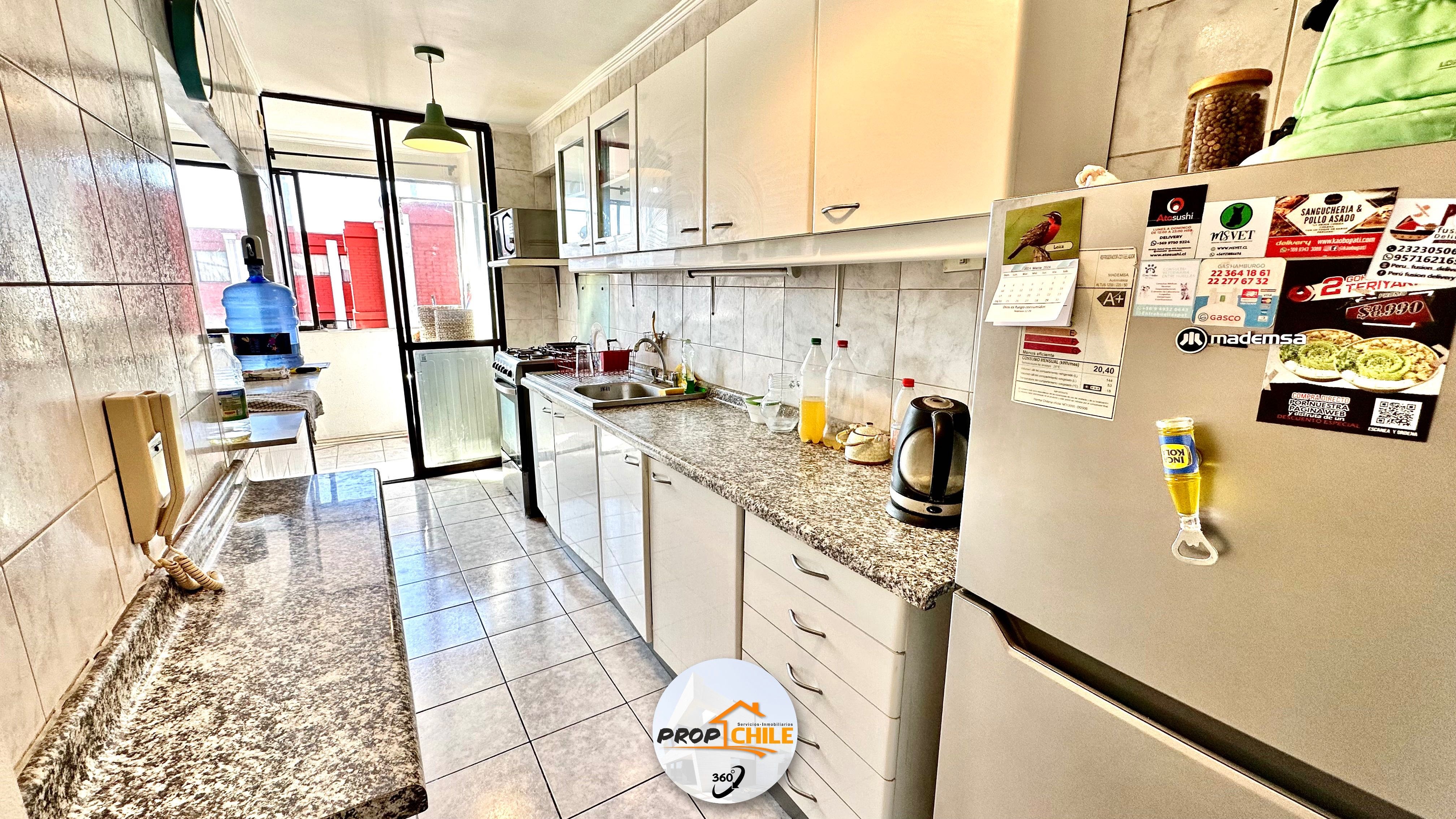 En VENTA Departamento 3D, Ñuñoa, Santiago. - Miniatura 3