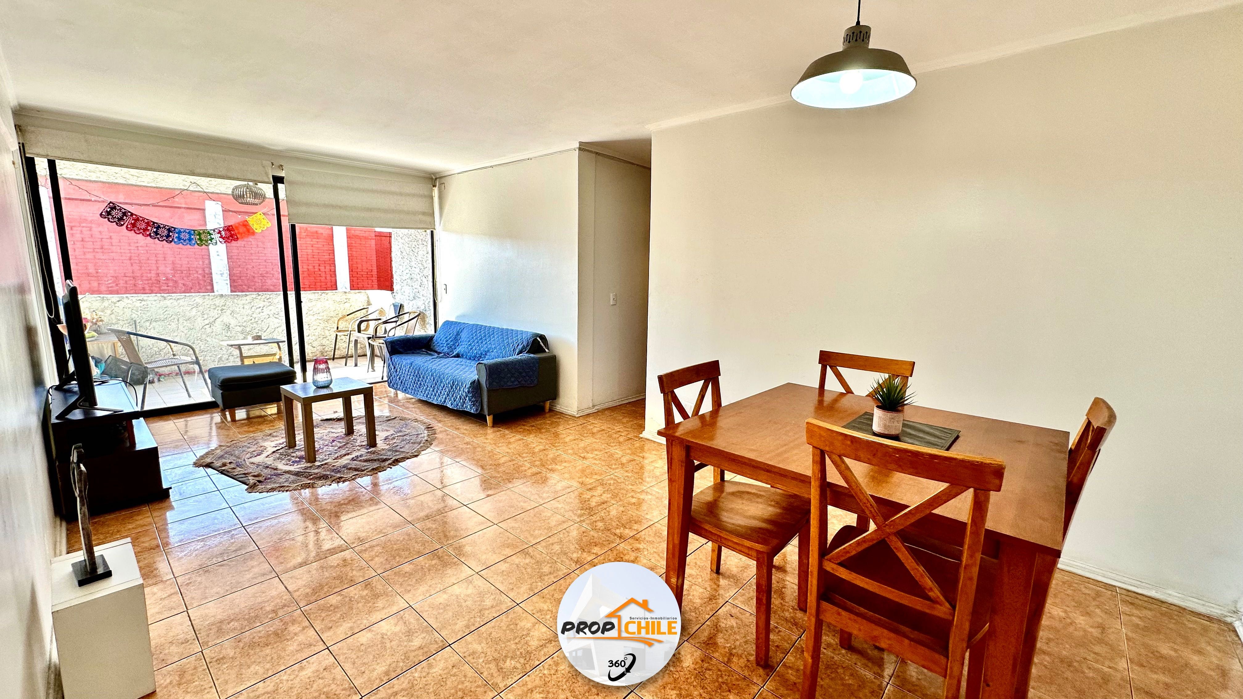 En VENTA Departamento 3D, Ñuñoa, Santiago.