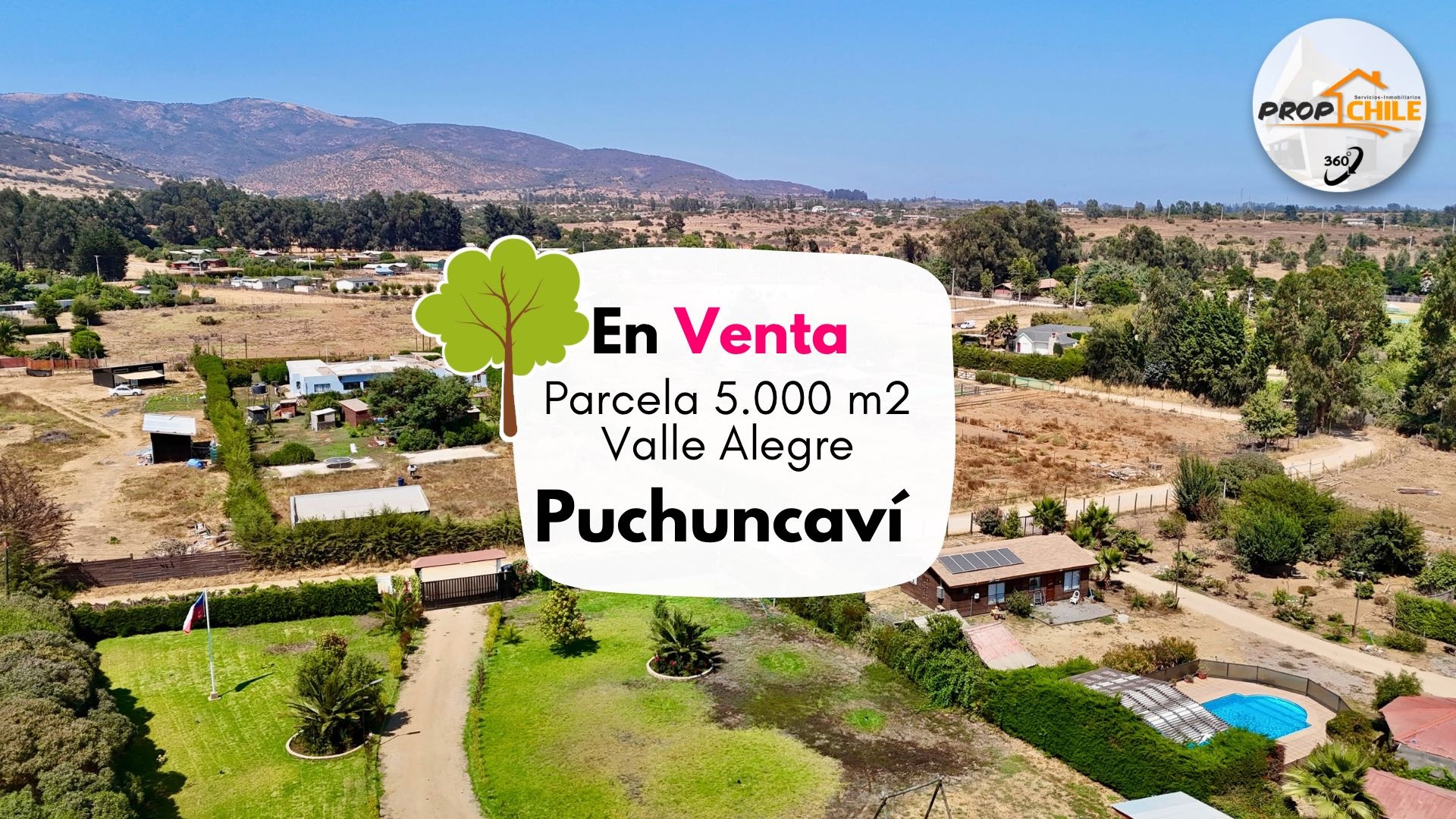 Parcela 5.000 m2 en VENTA, Puchuncaví.