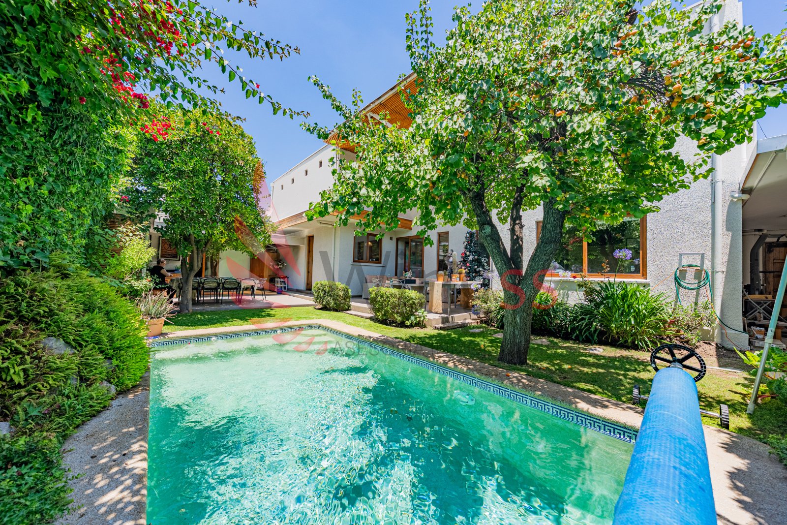 Casa Mediterránea Las Condes con Piscina