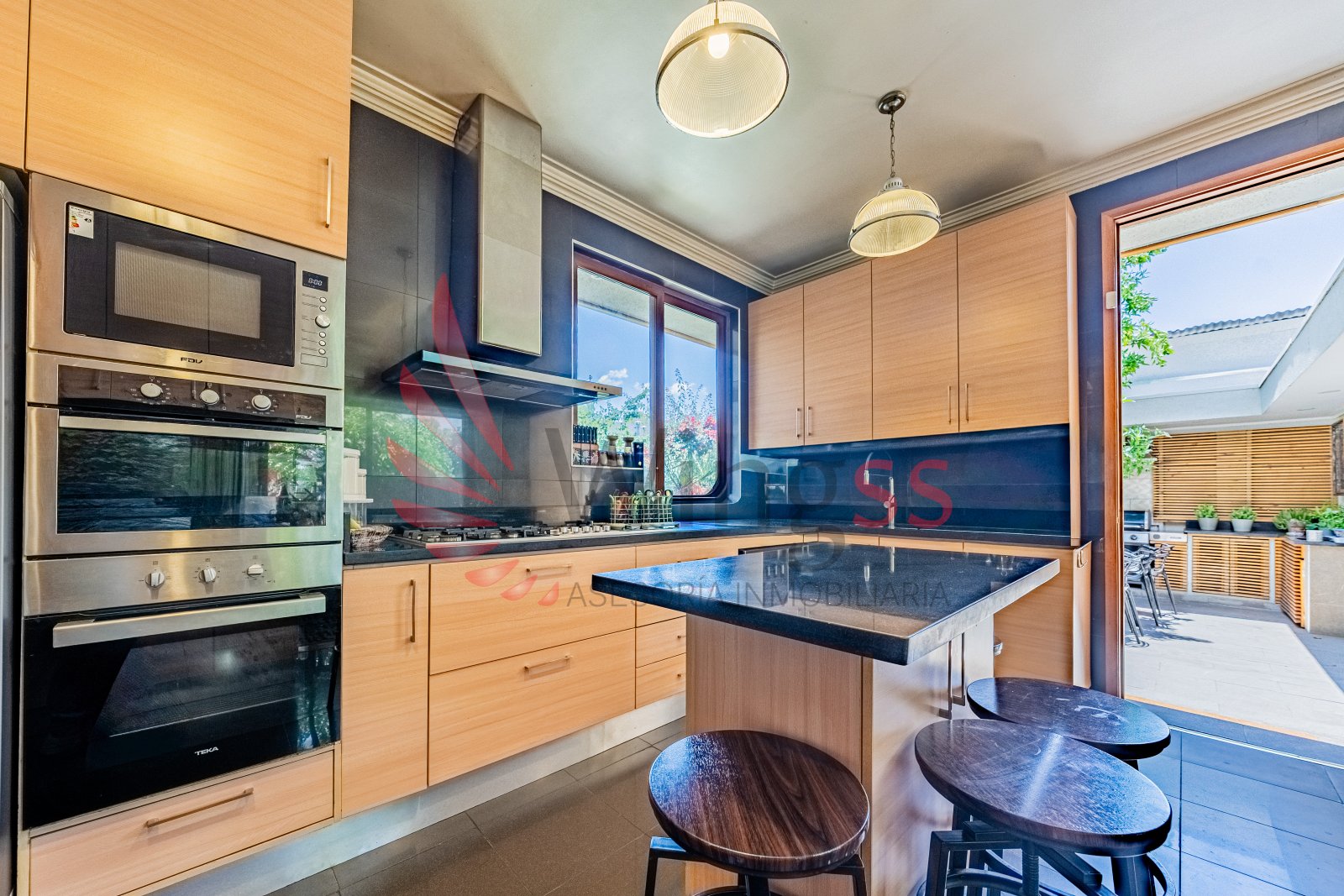 Casa Mediterránea Las Condes con Piscina - Miniatura 3