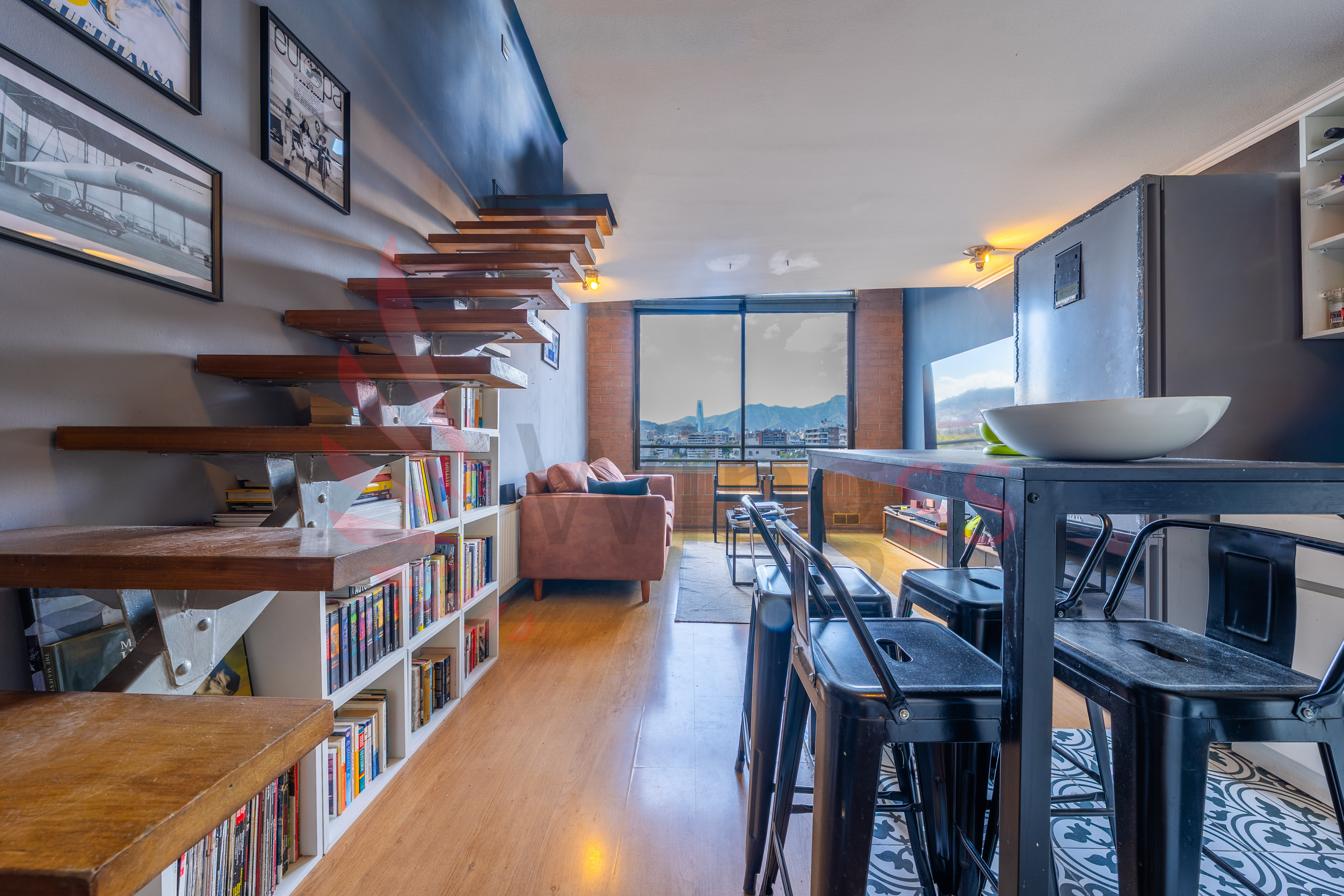 ÑUÑOA: DEPARTAMENTO CON VISTA PANORÁMICA DESPEJADA - Miniatura 4