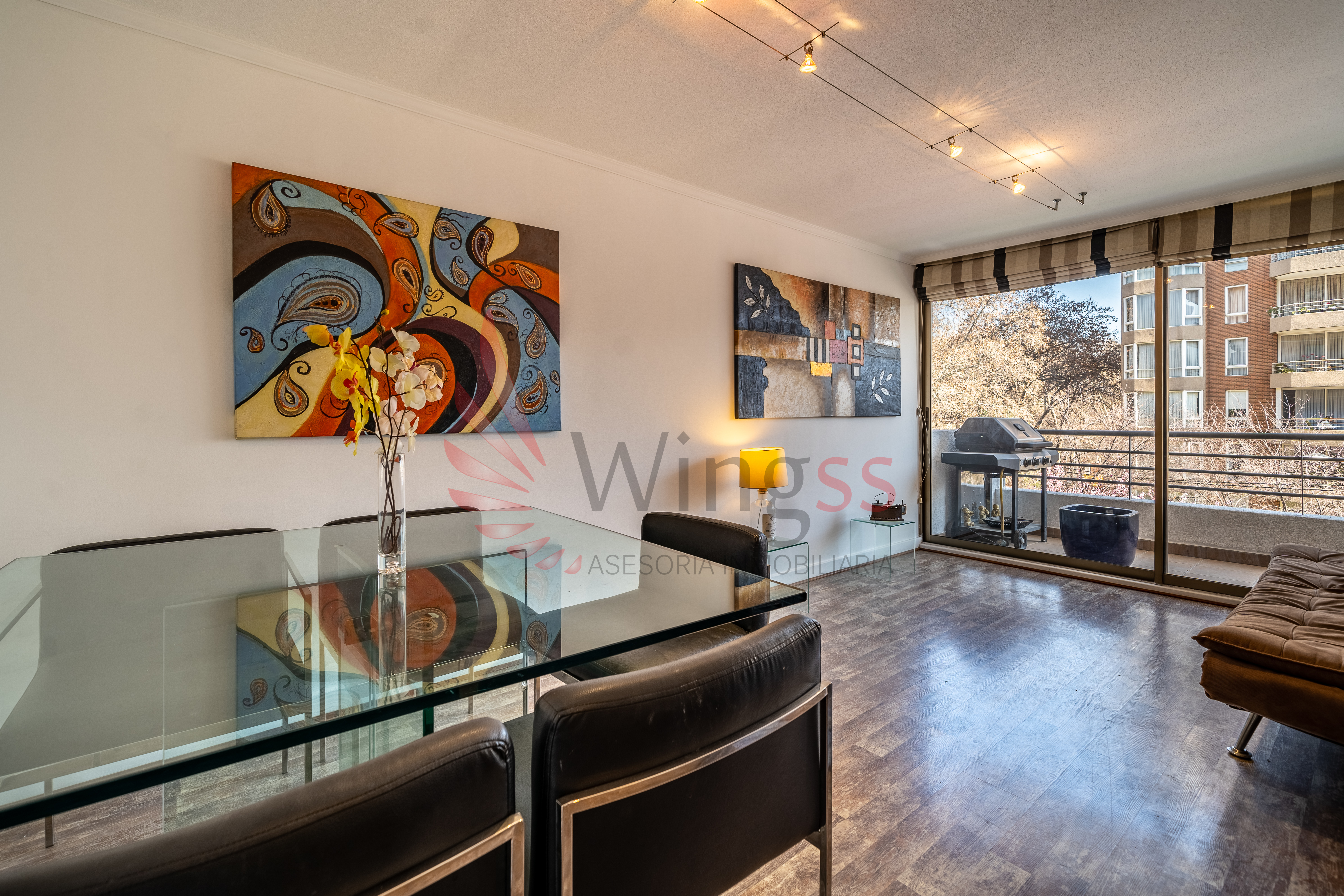 Amoblado 1 dormitorio Metro Los Leones - Miniatura 3