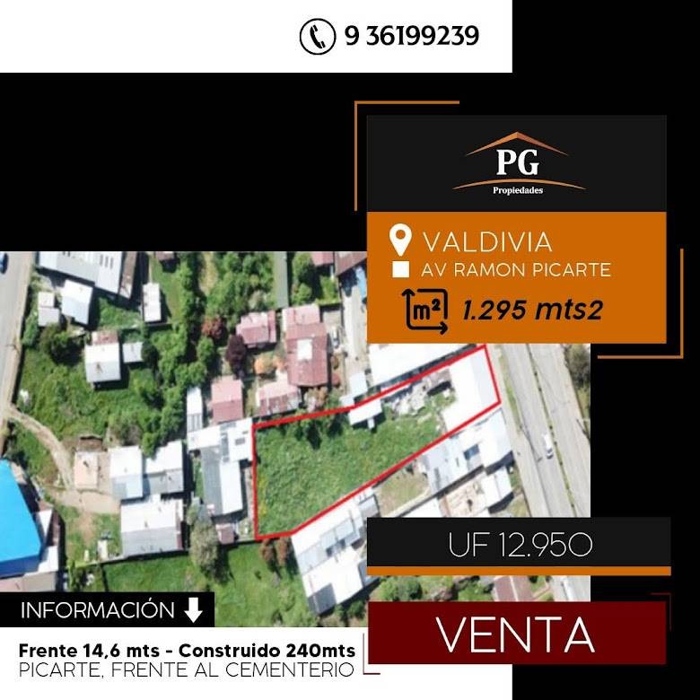 TERRENO EN PICARTE FRENTE A CEMENTERIO GRAL