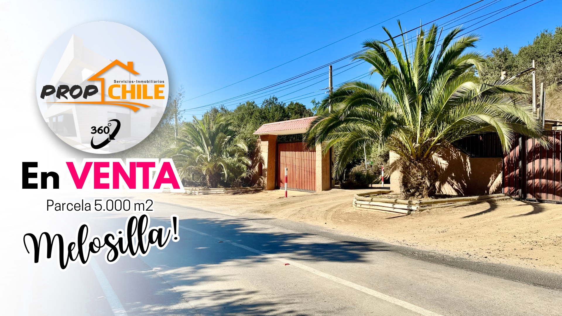 En VENTA Parcela 5.000 m2, Melosilla, Valparaíso