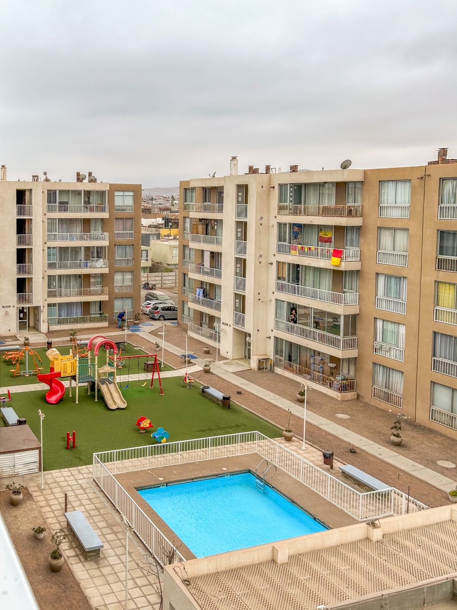 Lindo y Cómodo Departamento - Condominio con Piscina